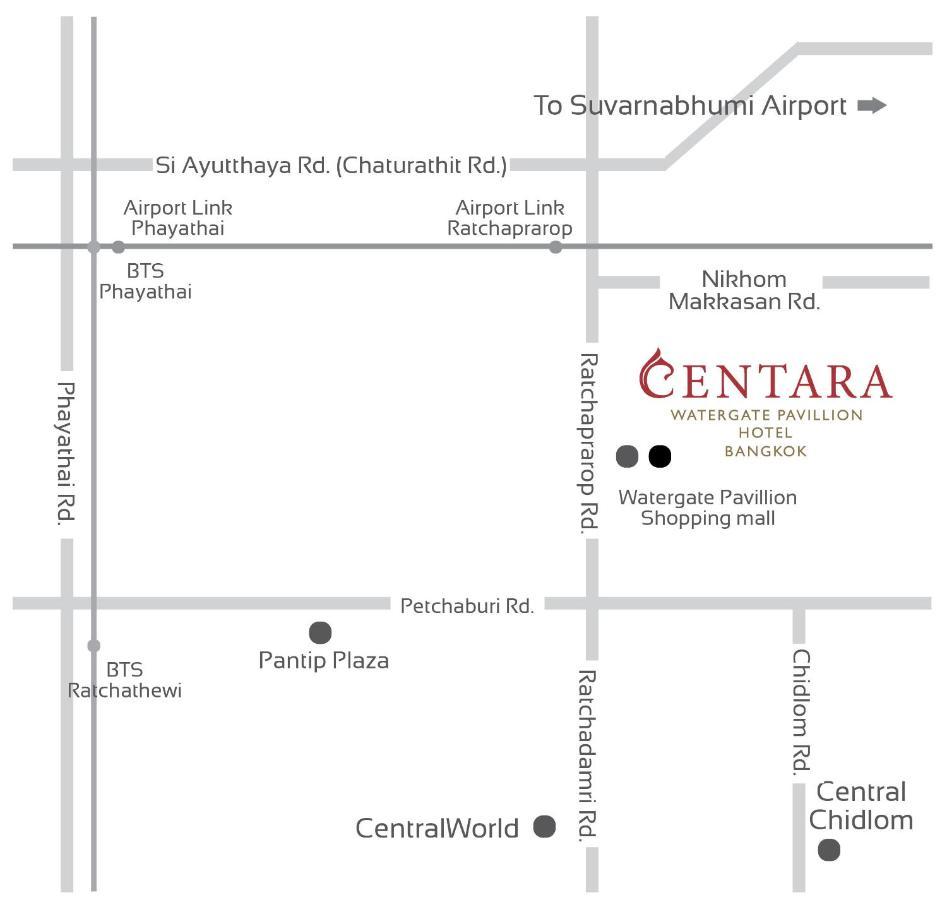 Centara Watergate Pavilion Hotel Bangkok Zewnętrze zdjęcie